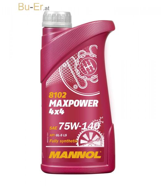 MANNOL GETRIEBEÖL 75W-140 MAXPOWER 4x4